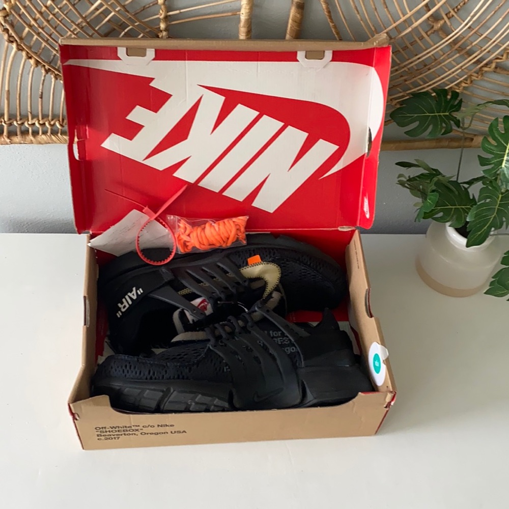 Black Nike Off-White Prestos